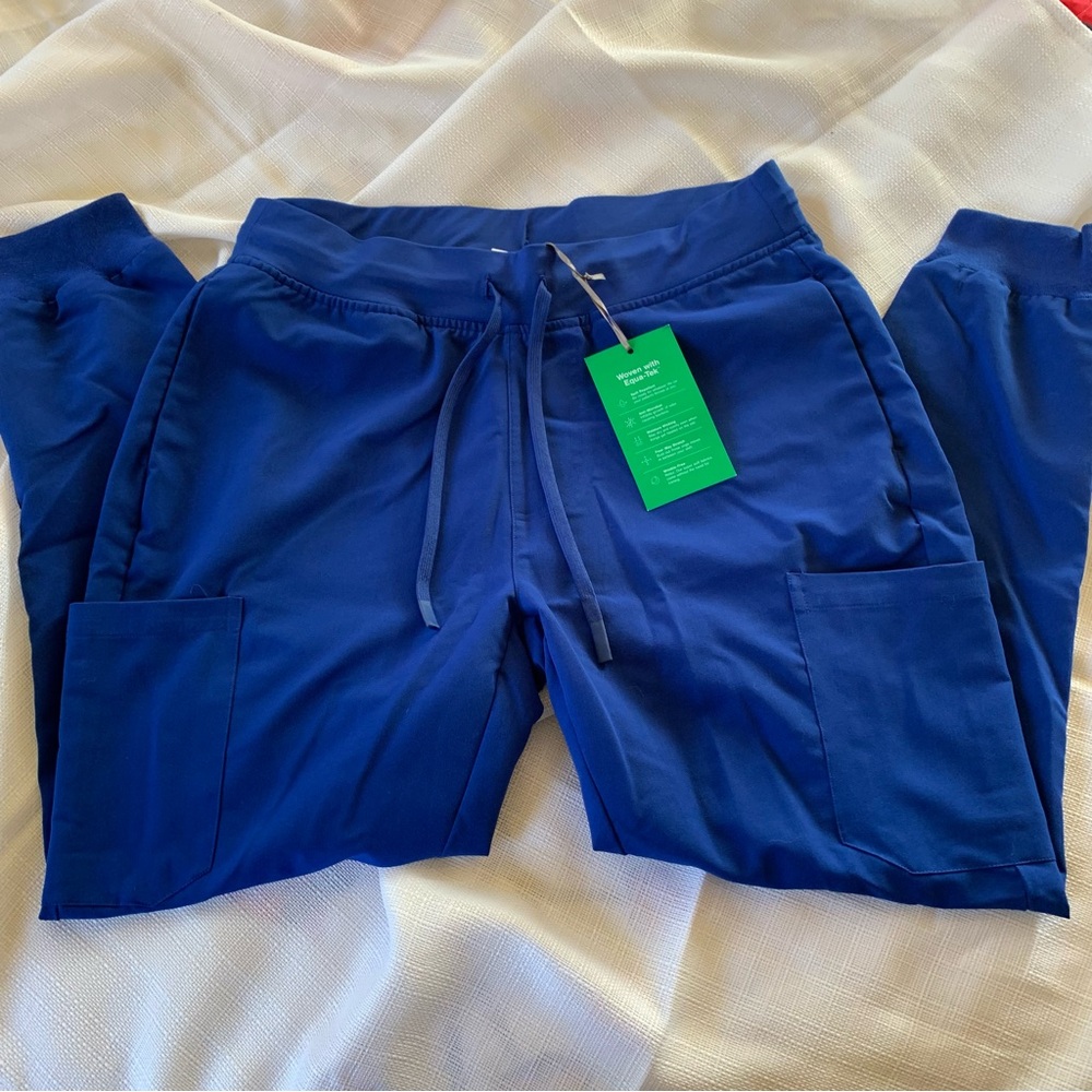 Mandala Galaxy Blue Scrub Set